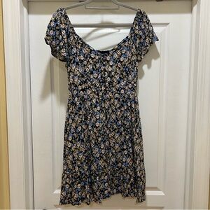 CityChic a-line floral mini dress size xxs/12